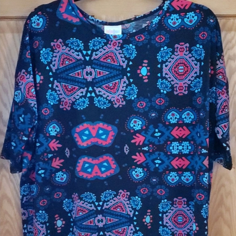 LulaRoe Irma Brite colors